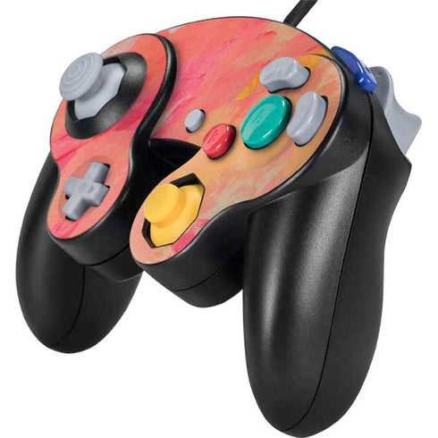 Colored Finger Paint Nintendo GameCube Controller Skin