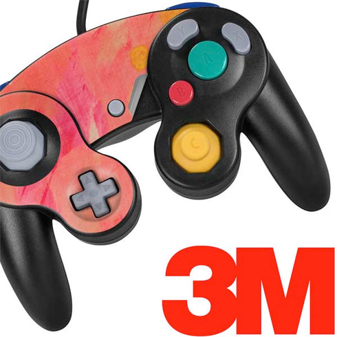 Colored Finger Paint Nintendo GameCube Controller Skin
