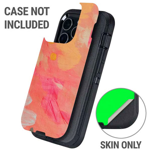 Colored Finger Paint Otterbox Defender iPhone Skin
