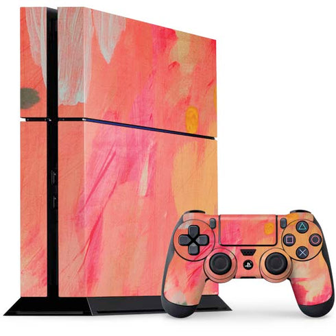 Colored Finger Paint PS4 Console and Controller Bundle Skin