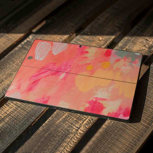 Colored Finger Paint Surface Pro 7 Skin