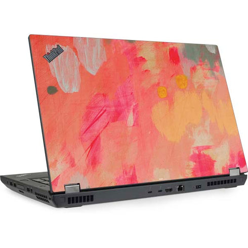 Colored Finger Paint Lenovo ThinkPad Skin