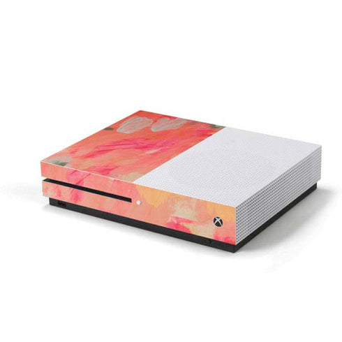 Colored Finger Paint Xbox One S Console Skin