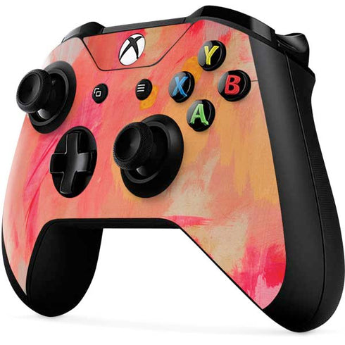Colored Finger Paint Xbox One X Controller Skin