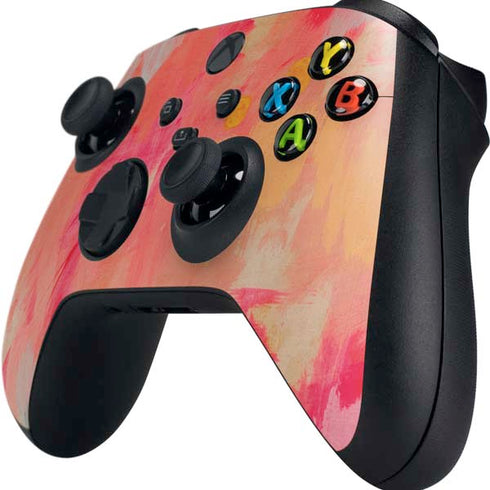 Colored Finger Paint Xbox Series X Controller Skin