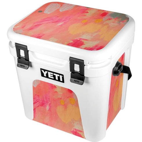 Colored Finger Paint YETI Roadie 24 Hard Cooler Skin
