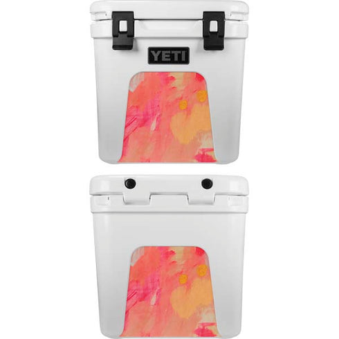 Colored Finger Paint YETI Roadie 24 Hard Cooler Skin