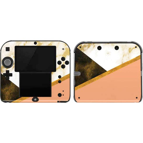 Colored Marble Nintendo 2DS Skin