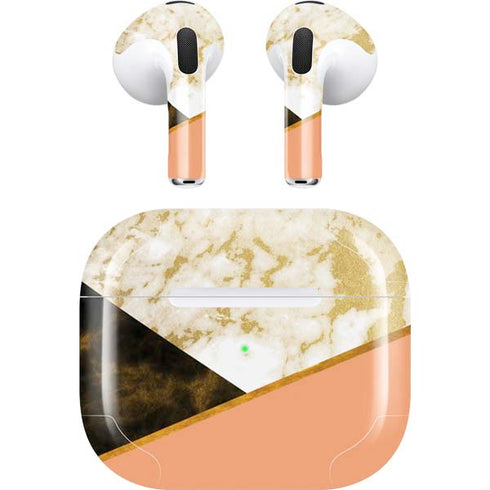 Colored Marble Apple AirPods (3rd Gen 2021) Skin