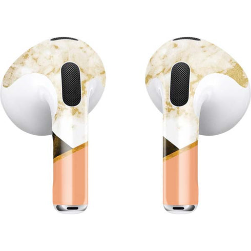 Colored Marble Apple AirPods (3rd Gen 2021) Skin