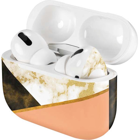Colored Marble Apple AirPods Pro Skin