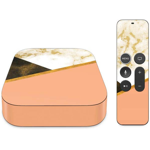 Colored Marble Apple TV Skin
