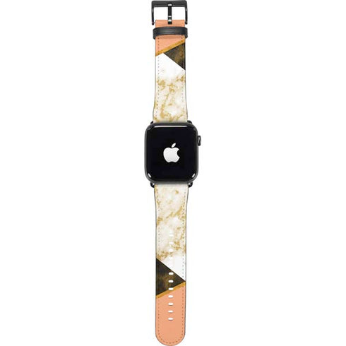 Colored Marble Apple Watch Band 42-44mm