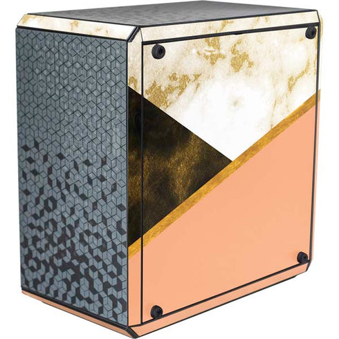 Colored Marble Cooler Master MasterBox Q300L Mini Tower Skin