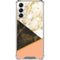 Colored Marble Galaxy A14 5G Clear Case