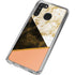Colored Marble Galaxy A21 Clear Case
