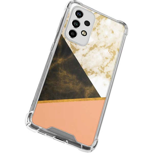 Colored Marble Galaxy A53 5G Clear Case