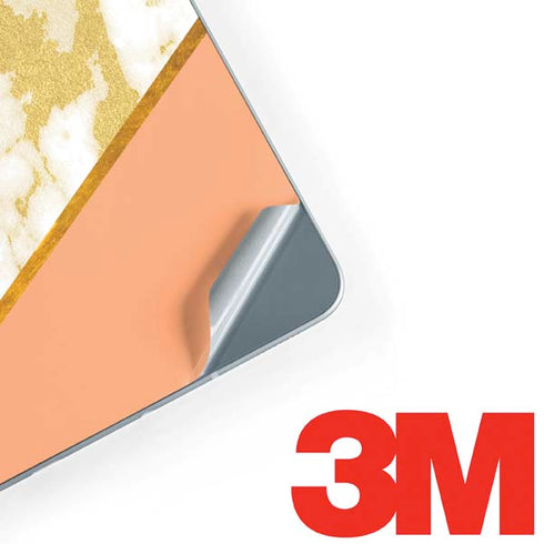 Colored Marble Galaxy Book 12in Skin