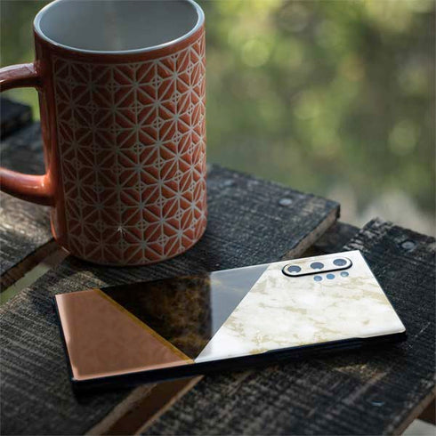 Colored Marble Galaxy Note 10 Plus Skin