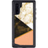 Colored Marble Galaxy Note 10 Waterproof Case