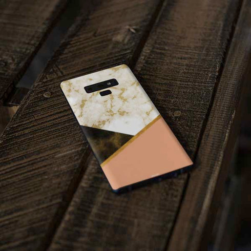 Colored Marble Galaxy Note 9 Skin