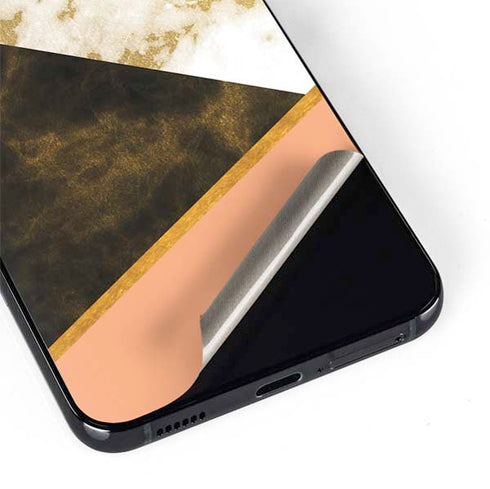 Colored Marble Galaxy S22 Skin
