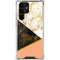 Colored Marble Galaxy S22 Ultra Clear Case