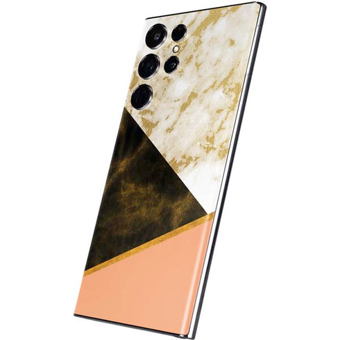 Colored Marble Galaxy S22 Ultra Skin
