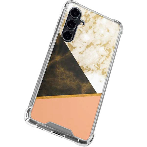 Colored Marble Galaxy S23 FE Clear Case