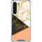 Colored Marble Galaxy S23 Plus Clear Case