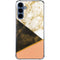Colored Marble Galaxy S24 Clear Case
