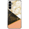 Colored Marble Galaxy S24 Plus Clear Case