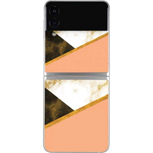 Colored Marble Galaxy Z Flip4 5G Skin