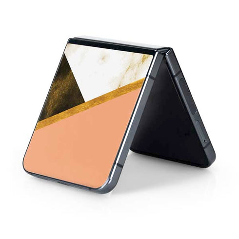 Colored Marble Galaxy Z Flip5 5G Skin