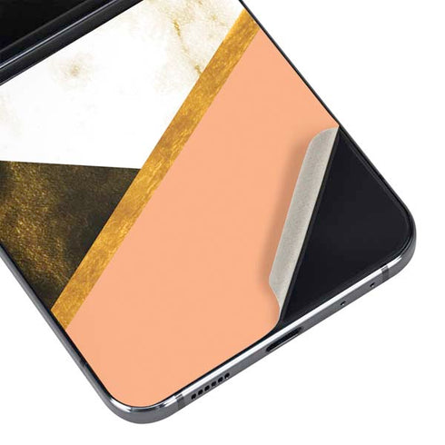 Colored Marble Galaxy Z Flip5 5G Skin