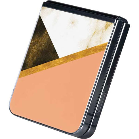 Colored Marble Galaxy Z Flip5 5G Skin