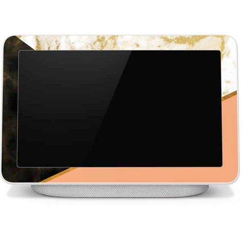 Colored Marble Google Home Hub Skin