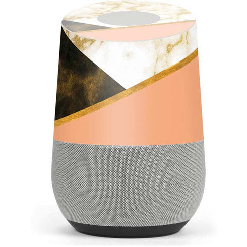 Colored Marble Google Home Skin