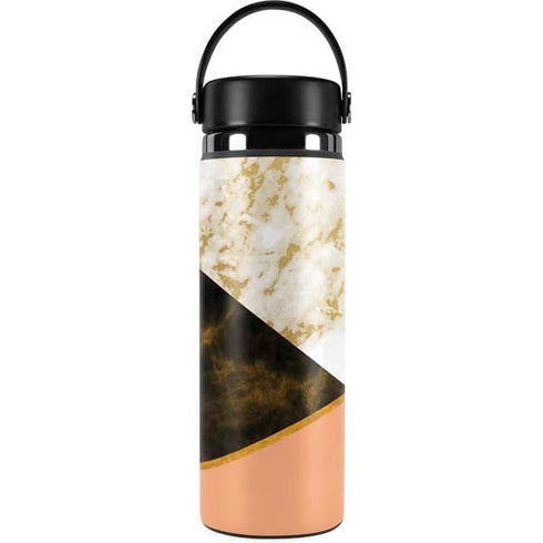 Colored Marble Hydro Flask 20oz Wide Mouth Skin
