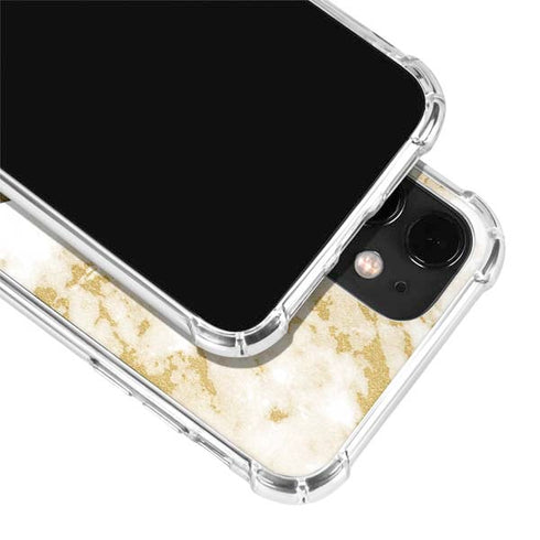 Colored Marble iPhone 12 Clear Case