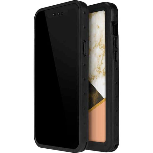 Colored Marble iPhone 12 Mini Waterproof Case