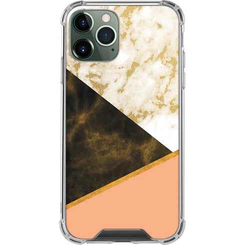 Colored Marble iPhone 12 Pro Clear Case