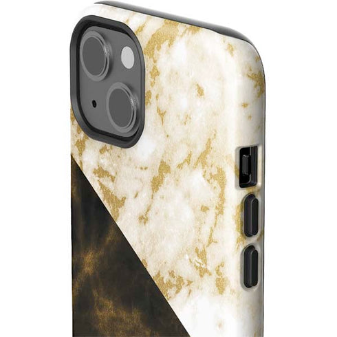 Colored Marble iPhone 15 Plus Impact Case