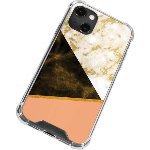 Colored Marble iPhone 14 Plus Clear Case