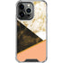 Colored Marble iPhone 15 Pro Clear Case