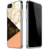 Colored Marble iPhone SE (2nd & 3rd Gen) Clear Case