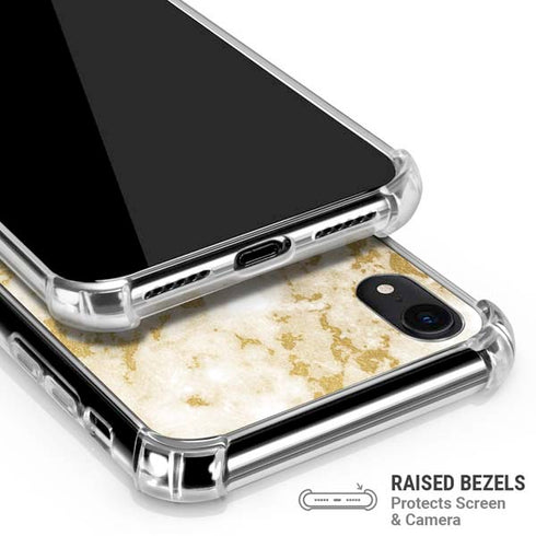 Colored Marble iPhone XR Clear Case