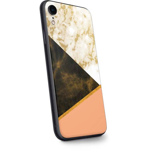 Colored Marble iPhone XR Skin