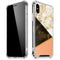 Colored Marble iPhone XS Max Clear Case
