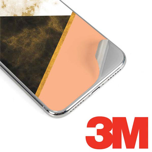 Colored Marble iPhone XS Skin